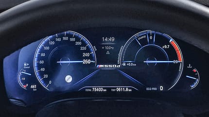 BMW M550d xDrive Touring, Dauertest, spa0421 BMW M550d xDrive Touring, Interieur
