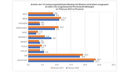 Tabelle alternative Antriebe Februar 2021 Tabelle alternative Antriebe Februar 2021