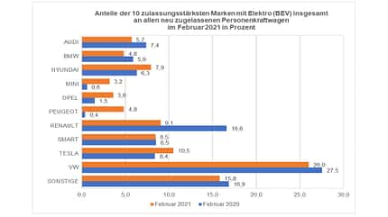 Tabelle alternative Antriebe Februar 2021 Tabelle alternative Antriebe Februar 2021