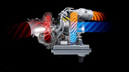 Mercedes AMG E Performance Hybrid mit elektrischem Abgas-Turbolader Mercedes AMG E Performance Hybrid mit elektrischem Abgas-Turbolader