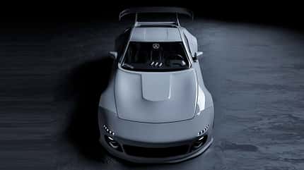 Flat Hat 3D Nissan Z Proto Widebody Slantnose, 2021 Flat Hat 3D Nissan Z Proto Widebody Slantnose