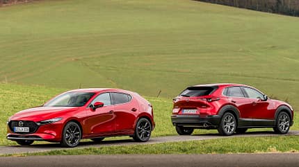 03/2021, Mazda 3 und CX-30 e-Skyactiv X Mazda 3 und CX-30 e-Skyactiv X