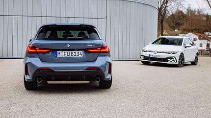 BMW 128ti, VW Golf GTI, Vergleichstest, spa0521 BMW 128ti, VW Golf GTI, Exterieur