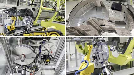 Porsche Taycan Lackierung Fertigung Produktion Porsche Taycan Lackierung Fertigung Produktion