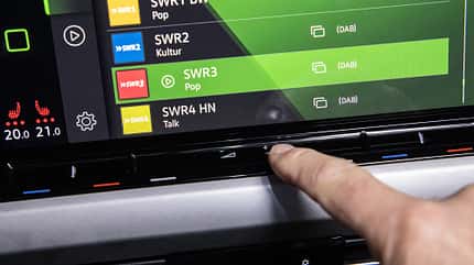Infotainmenttest, ams0621 VW Golf VIII, Interieur