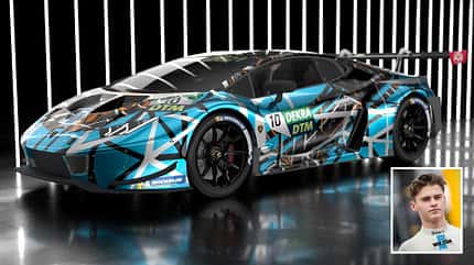 Lamborghini Huracan GT3 - DTM - T3 Motorsport - Esteban Muth - 2021 Lamborghini Huracan GT3 - DTM - T3 Motorsport - Esteban Muth - 2021