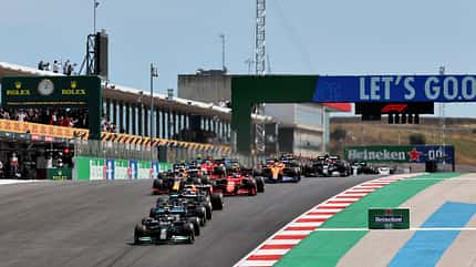 Start - GP Portugal - Formel 1 - 2. Mai 2021s