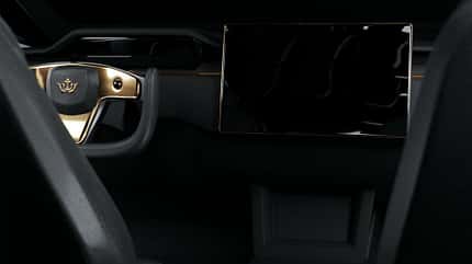 Tesla Model S Gold Caviar Excellence 24K Tesla Model S Gold Caviar Excellence 24K