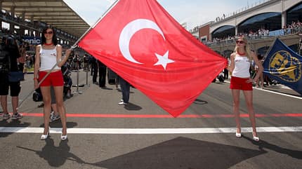 Grid Girls - GP Türkei - Formel 1