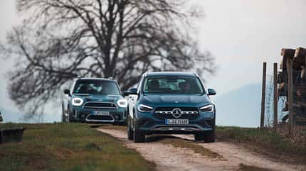 Mercedes GLA, Mini Countryman, VT, ams0921 BMW 128ti