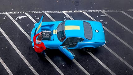 Volvo P1800 Cyan, ams0621, Fahrbericht Volvo P1800 Cyan, Exterieur