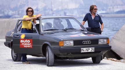 75 Jahre AMS Rekordfahrt Audi