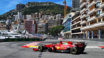 Carlos Sainz - Ferrari - Formel 1 - GP Monaco - 20. Mai 2021 Carlos Sainz - Ferrari - Formel 1 - GP Monaco - 20. Mai 2021