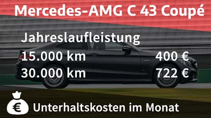 Mercedes-AMG C43 Realverbrauch Mercedes-AMG C 43 Coupé