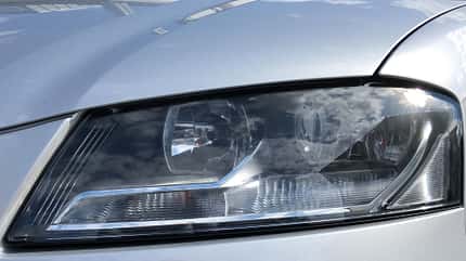 Audi A3 8PA, Osram LED-Nachrüstung, Werkstatt, 2021 H7-LED-Nachrüstung bei einem Audi A3 (Baureihe 8PA)
