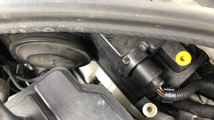 Audi A3 8PA, Osram LED-Nachrüstung, Werkstatt, 2021 H7-LED-Nachrüstung bei einem Audi A3 (Baureihe 8PA)