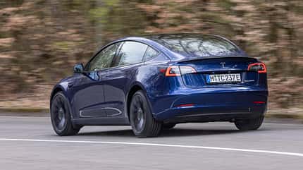 Polestar 2, Tesla Model 3, Vergleichstest, ams1121 Tesla Model 3, Exterieur