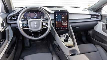 Polestar 2, Tesla Model 3, Vergleichstest, ams1121 Polestar 2, Interieur