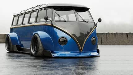 VW Bus Bulli Tuning tief Gulf Rendering VW Bus Bulli Tuning tief Gulf Rendering