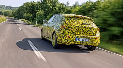 Opel Astra Validierungsfahrt 2021