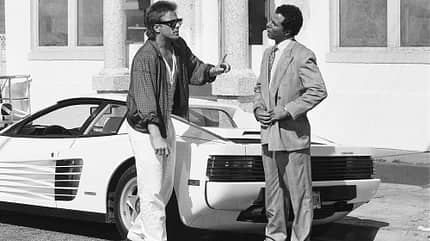 Weißer Ferrari Testarossa Original Filmauto Miami Vice 06/2021, Weißer Ferrari Testarossa Original Filmauto Miami Vice