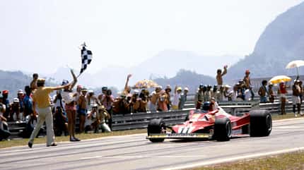 Carlos Reutemann - Ferrari - GP Brasilien 1977 Carlos Reutemann - Ferrari - GP Brasilien 1977