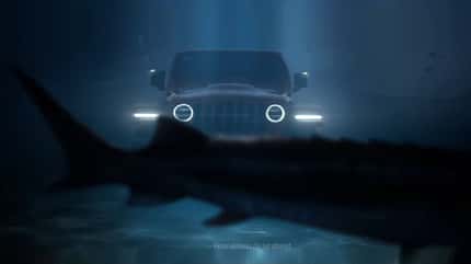 Jeep Wrangler unter Wasser, Jeep Zukunft, 2021 Jeep Wrangler ab 2030 unter Wasser