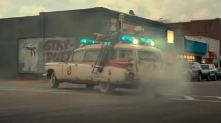 1959er Cadillac Ecto-1, Ghostbusters Afterlife, 2021 Ghostbusters Afterlife: 1959er Cadillac Ecto-1