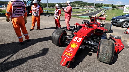 Carlos Sainz - Ferrari - Formel 1 - GP Ungarn - Budapest - Samstag - 31. Juli 2021 Carlos Sainz - Ferrari - Formel 1 - GP Ungarn - Budapest - Samstag - 31. Juli 2021