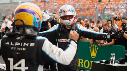 Alonso & Ocon - Formel 1 - GP Ungarn - 2021 Alonso & Ocon - Formel 1 - GP Ungarn - 2021