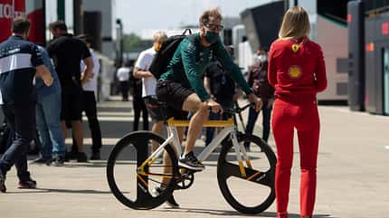 Sebastian Vettel - Aston Martin - Formel 1 - GP England 2021 Sebastian Vettel - Aston Martin - Formel 1 - GP England 2021