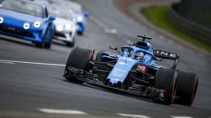 Fernando Alonso - Alpine - F1 - 24h-Rennen Le Mans 2021 Fernando Alonso - Alpine - F1 - 24h-Rennen Le Mans 2021