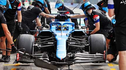 Fernando Alonso - Alpine - Formel 1 - GP Italien - Monza - 10. September 2021