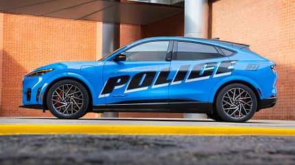 Ford Mustang Mach-E Police Pilot Vehicle, USA, 2021 Ford Mustang Mach-E Police Pilot Vehicle