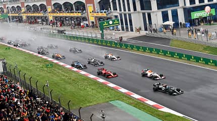 Start - Formel 1 - GP Türkei 2021
