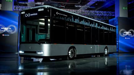 Foxtron Model T Elektro-Stadtbus Foxconn 10/2021, Foxtron Model T Elektro-Stadtbus Foxconn