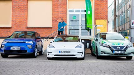 Test Stromschlag e-Auto netxmove Test Stromschlag e-Auto netxmove
