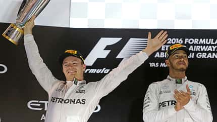 Rosberg & Hamilton - GP Abu Dhabi 2016