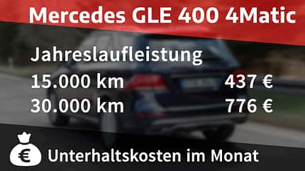 Mercedes GLE 400 4 Matic, Kosten- und Realverbrauch, ams1018 Mercedes GLE 400 4 Matic