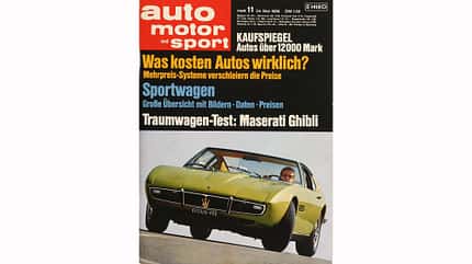 Maserati Ghibli 75 Jahre ams Maserati Ghibli 75 Jahre ams