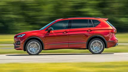Hyundai Santa Fe, Mercedes GLB, Seat Tarraco, Toyota Highlander, Vergleichstest, ams2121 Seat Tarraco, Exterieur
