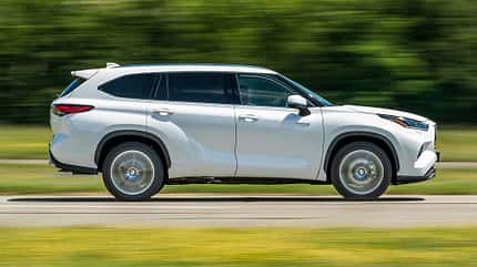 Hyundai Santa Fe, Mercedes GLB, Seat Tarraco, Toyota Highlander, Vergleichstest, ams2121 Toyota Highlander, Exterieur