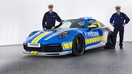 Porsche 911 Targa Techart GT Tune it safe Polizeiauto Porsche 911 Targa Techart GT Tune it safe Polizeiauto