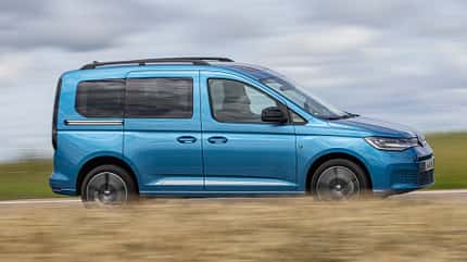 VW Caddy, VW Touran, Vergleichstest, ams2221 VW Caddy, Exterieur