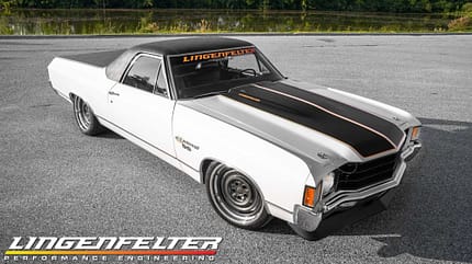 Lingenfelter Chevrolet eL Camino (El Camino), elektrisch, Restomod, Baujahr 1972, 2021 Lingenfelter Chevrolet eL Camino