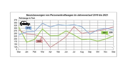 /2022, Neuzulassungsstatistik Gesamtjahr 2021 Neuzulassungsstatistik Gesamtjahr 2021
