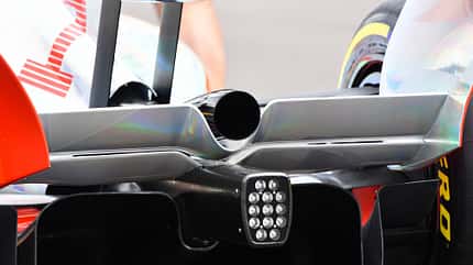 F1 Technik 2022 - Heckflügel