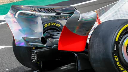 F1 Technik 2022 - Heckflügel F1 Technik 2022 - Heckflügel