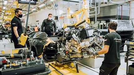 01/2022, Lamborghini Produktion Fertigung Lamborghini Produktion Fertigung