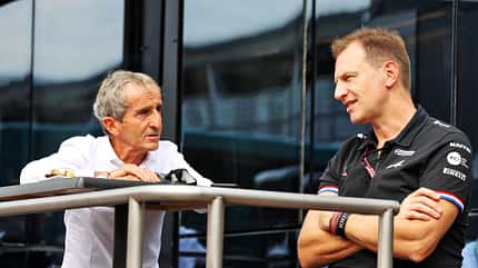 Alain Prost - Alpine F1 - F1-Saison 2021 Alain Prost - Alpine F1 - F1-Saison 2021